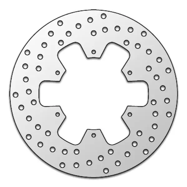 Brembo Bremsscheibe 68B407C1 Yamaha vorn Silber Motorrad