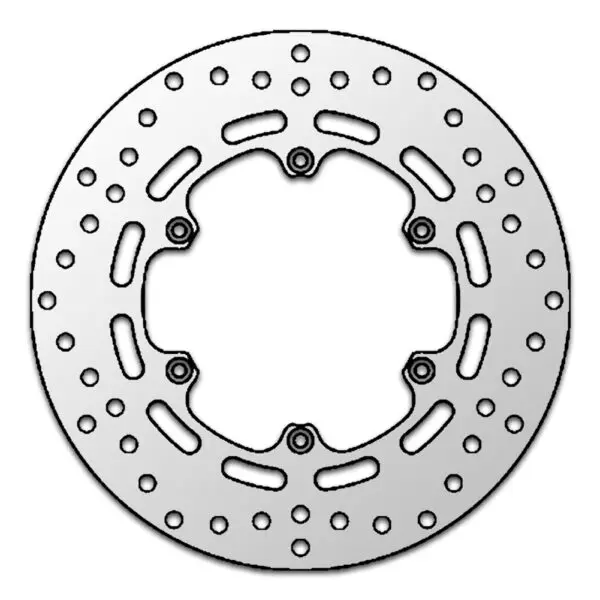 Brembo Bremsscheibe 68B407E2 starr-rund / A:260mm LK:135mm Silber Motorrad
