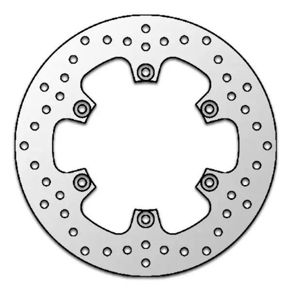 Brembo Bremsscheibe 68B407E4 starr-rund / A:267mm LK:150mm Silber Motorrad