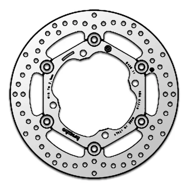 Brembo Bremsscheibe 78B40811 Kawasaki vorn Silber Motorrad