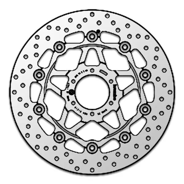 Brembo Bremsscheibe 78B40825 passend zu Honda vorn Silber