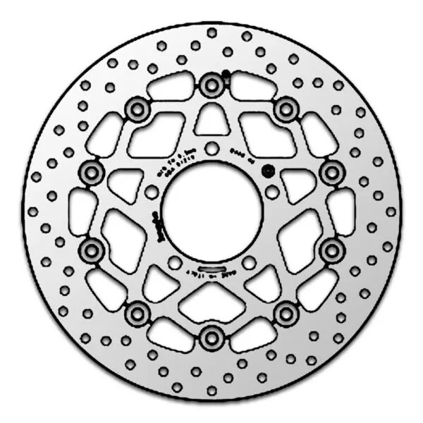 Brembo Bremsscheibe 78B40840 Kawasaki vorn Silber Motorrad
