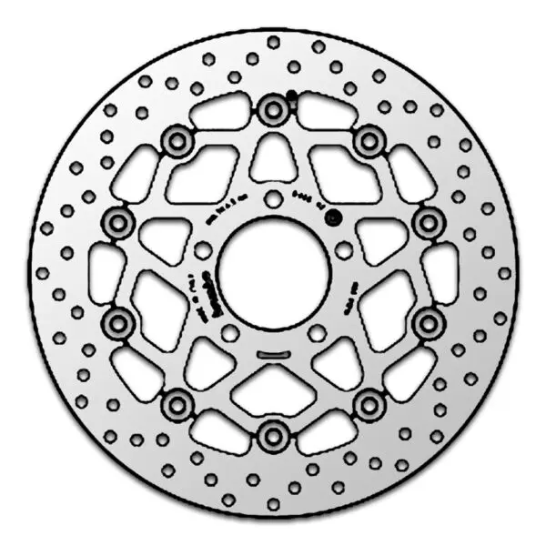 Brembo Bremsscheibe 78B40842 Suzuki vorn Silber Motorrad