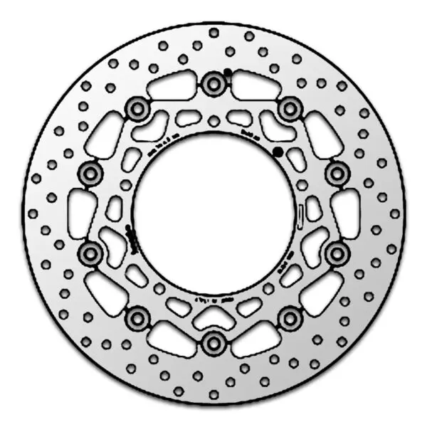 Brembo Bremsscheibe 78B40860 Yamaha vorn Silber Motorrad