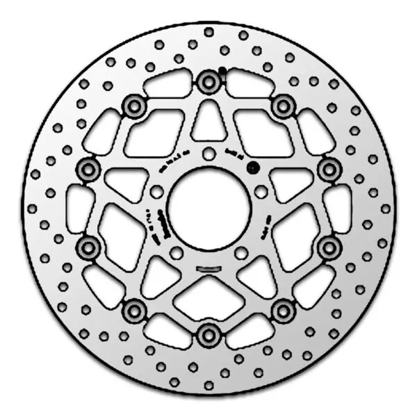Brembo Bremsscheibe 78B40865 Kawasaki & Suzuki Silber Motorrad
