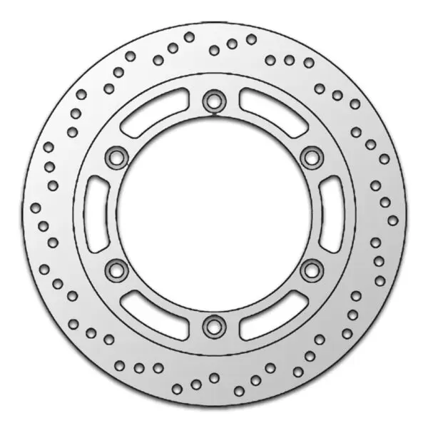 Brembo Bremsscheibe 68B407G4 Moto Guzzi Silber Motorrad