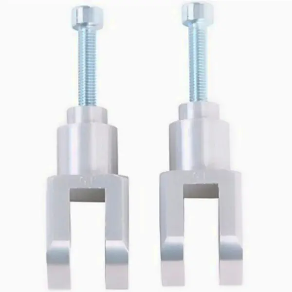 LSL Rastengelenkkit, wie Serie (115-K05) Paar Kawasaki hinten silber Motorrad
