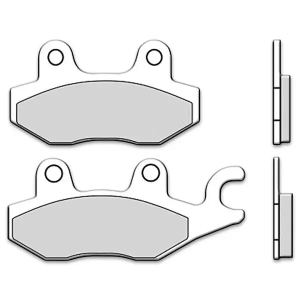 Brembo Bremsbelag 07071 mit ABE, (KBA), CC organisch / Scooter / CC Motorrad