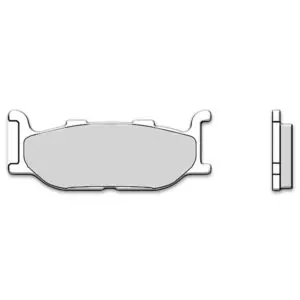 Brembo Bremsbelag 07073 mit ABE, (KBA), CC organisch / Scooter / CC Motorrad