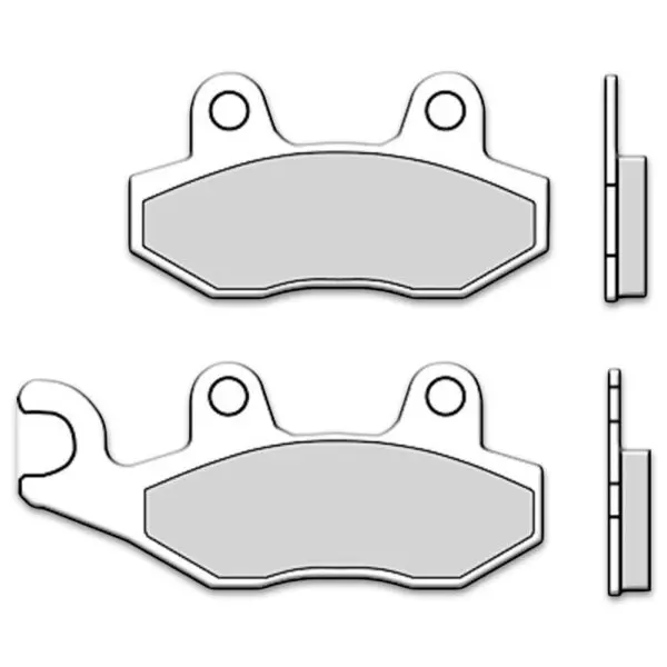 Brembo Bremsbelag 07076 mit ABE, (KBA), CC organisch / Scooter / CC Motorrad