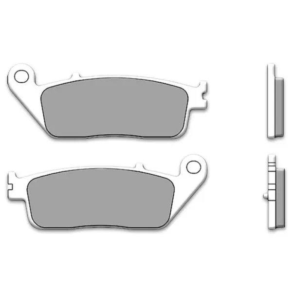Brembo Bremsbelag 07098 mit ABE, (KBA), CC organisch / Scooter / CC Motorrad