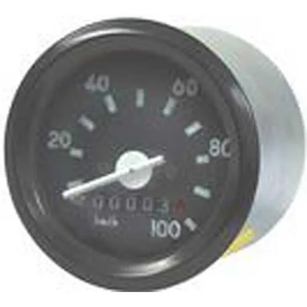 Motorrad Tachometer S53/83 SR50 100 km/h schwarz 2628 Motorrad