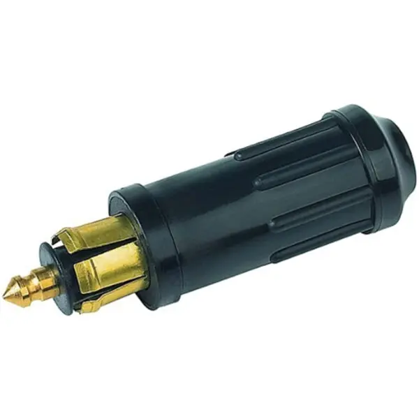 BAAS DIN-Stecker Zweiteilig Zweiteilig Schraubbar schwarz BA13 Motorrad