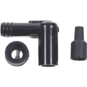 NGK Zündkerzenstecker NGK LB 05 EH, (14er), 90° schwarz Motorrad Zündkerzen