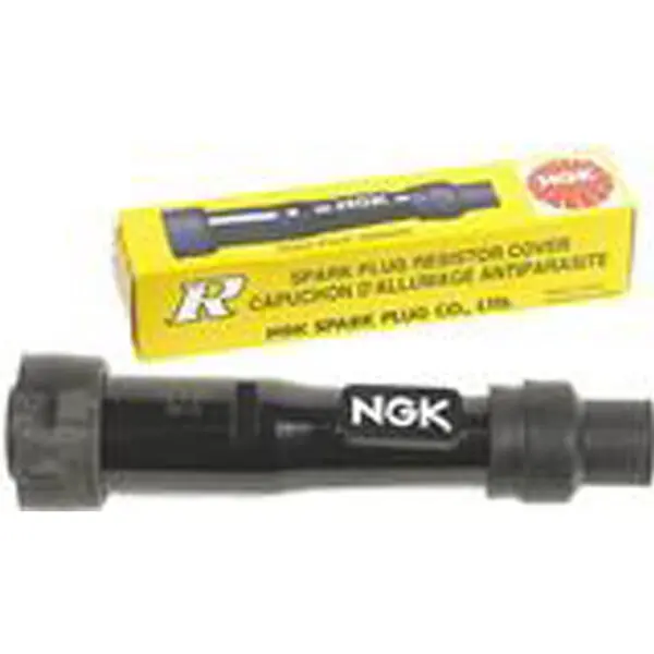 NGK Zündkerzenstecker NGK SB 05 F, (14er), gerade schwarz Motorrad Zündkerzen