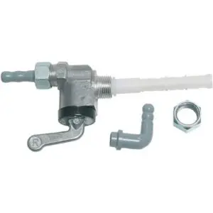Karcoma Benzinhahn M12x1 Tankanschluss silber 30-1001 Motorrad