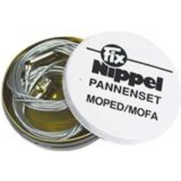 Fix-Nippel Pannensets Für Moped & Motorradfahrer Moped-Sortiment 4750 Bowdenzüge