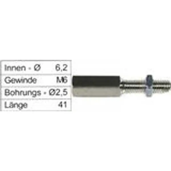 Fix-Nippel Stellschraube Packung à 20 Stück # 4275 silber 4275 Motorrad