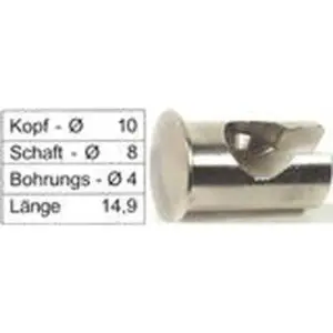Aufname Nippel Packung à 20 Stück 3100 # 33 D wie 0.557.606/1= Magura si 3100