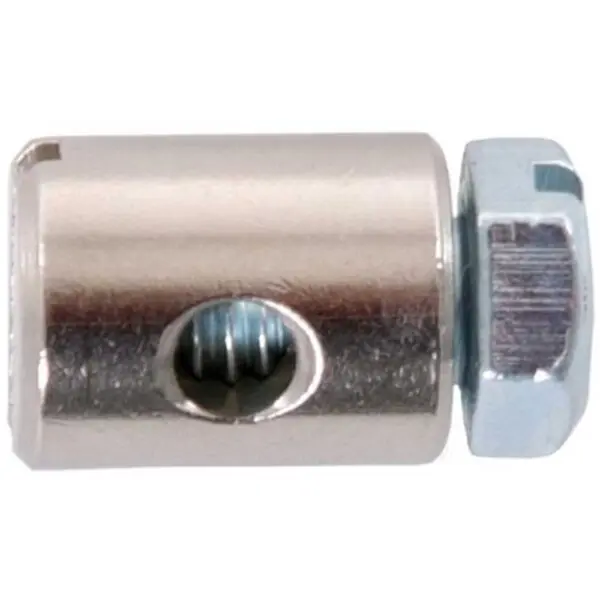 Motorrad Schraubnippel Schaft-Ø 7mm Bohrung Ø 2,5mm silber 1200 Motorrad