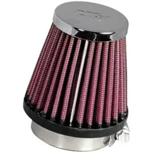 K&N Sportluftfilter Ø 49 mm, L 76mm RC-1060, rund konisch chrom RC-1060 Motorrad