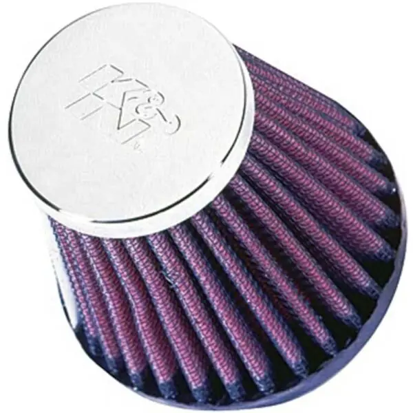 K&N Sportluftfilter Ø 51 mm, L 76mm RC-2580, rund konisch chrom RC-2580 Motorrad