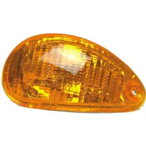Blinkleuchte kpl. hinten, links f. Piaggio (s. Beschreibung) gelb 7430 Motorrad