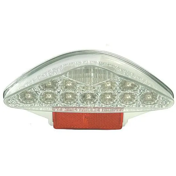 TNT Rücklicht "Lexus 2" LED MBK & Rieju uvm. transparent rot 204416A Motorrad