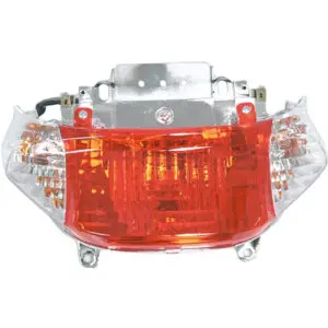 Rücklicht Rücklicht komplett (Blinker weiß) F32/1W Motorrad