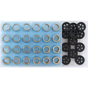 Polini Rollenkit 4,5-5-5,5-6 16x13mm schwarz NR0649964389280 0649964389280