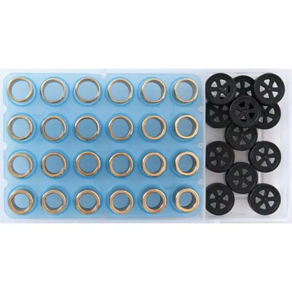 Polini Rollenkit 4,5-5-5,5-6 16x13mm schwarz NR0649964389280 0649964389280