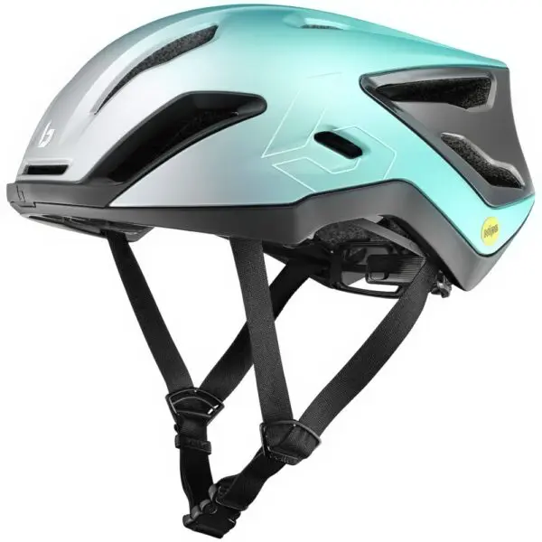 Bollé Rennrad-Helm Exo MIPS" metallic S 52-55cm 52-55mm grün grau ca. 0,325 kg
