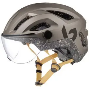 Bollé Helm Eco React Visor" dark M 55-59cm 55-59mm braun ca. 0,360 kg