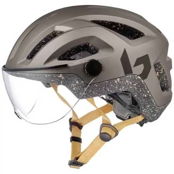 Bollé Helm Eco React Visor" dark L 59-62cm 59-62mm braun ca. 0,400 kg