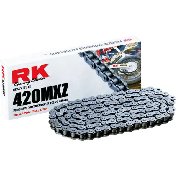 RK Kette 420MXZ 1/2x1/4 132 Glieder schwarz 4935531401254
