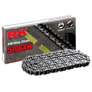 RK Kette 520GXW 5/8x1/4 96 Glieder Nietschloss schwarz