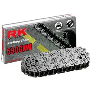 RK Kette 530GXW 5/8x3/8 106 Glieder, Nietschloss schwarz 4935531439882