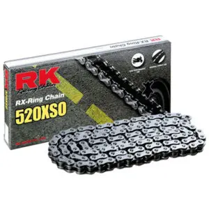 RK Kette 520XSO 5/8x1/4 98 Glieder Nietschloss schwarz 4935531452331