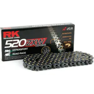 RK Kette BL520ZXW Black Scale 5/8x1/4 114 Glieder Nietschloss schwarz