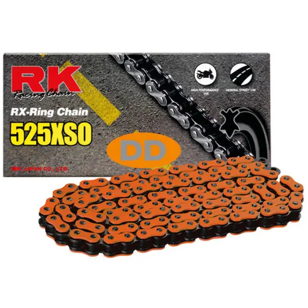 RK Kette 525XSO 5/8x5/16 116 Glieder orange