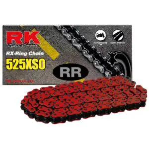 RK Kette 525XSO 5/8 x 5/16 112 Glieder Nietschloss rot