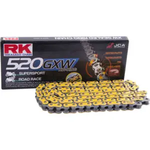 RK Kette 520GXW 5/8x1/4 116 Glieder grau gelb