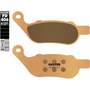 Galfer Bremsbelag FD406 m. ABE passend zu Harley Davidson FLS FD406-G1371