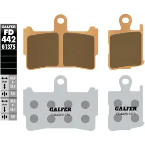 Galfer Bremsbelag FD442 m. ABE passend zu Honda VFR 1200 FD442-G1375