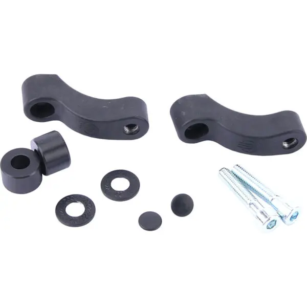 Spec-X Spiegelverlängerung f. Lenker gebogen M8x1,25 f. BMW schwarz