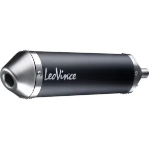 LeoVince Schalldämpfer X-Fight Black Edition Endkappe Edelstahl schwarz 3281B 80