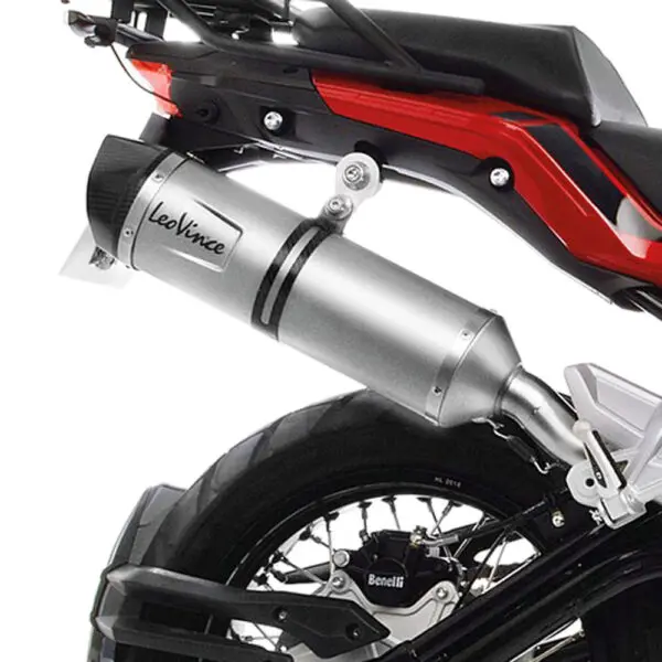 Leo-SBK Schalldämpfer SBK LV-One EVO II Edelst. 14281E Slip-On Endk. Carbon