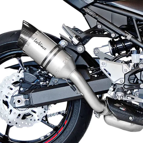 Leo-SBK Schalldämpfer SBK LV Pro Edelst. E-Zulassung 14332E Slip-On Endk. Carbon