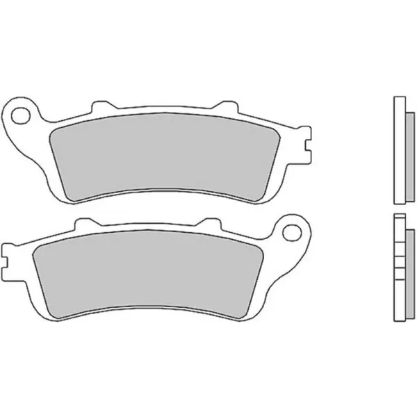 Brembo Bremsbelag "07HO44" Sintermetall vorn 07HO44SA 07HO44SA 0649964368681