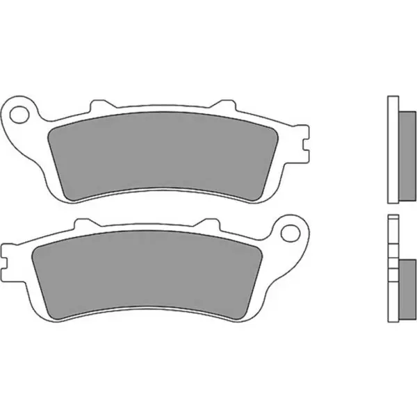 Brembo Bremsbelag "07HO52" Sintermetall hinten 07HO52SP 07HO52SP 0649964368650